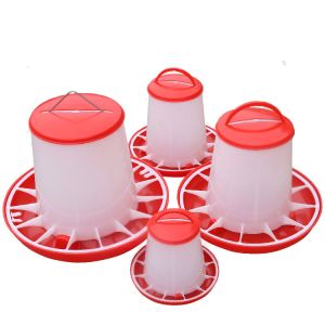 3kg Poultry plastic drinking Chicken feeder for animal feeder