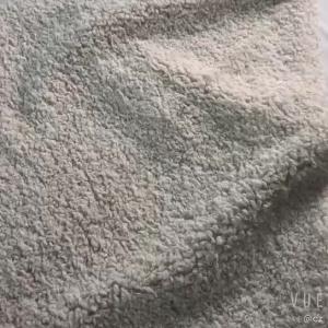 Quality Solid Curly Washable Sherpa Fabric For Winter Warm Coat Blankets Pillowslip Garment wholesale