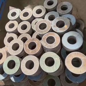 Quality Thickness 4.0 - 30.0mm Punch Pressing JIS Stainless Steel Round Disc wholesale