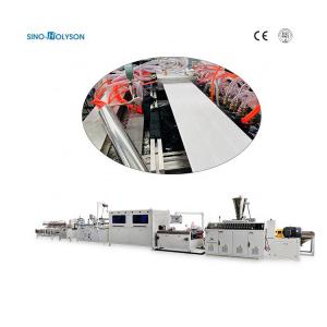 China 38CrMoALA PVC Wall Ceiling Panel Making Machine Daily Production 700-800m2 on sale