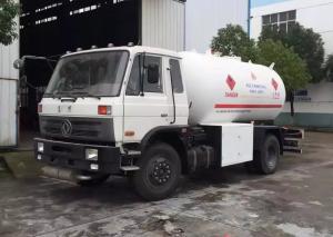 Quality 10000 Liter 5 MT Dongfeng LPG Gas Tanker Truck Fuel Delivery Tanker For Butan Gas Delivery / Refilling wholesale