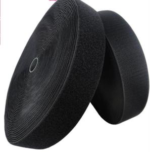 Polyester Nylon Velcro Hook And Loop Tape Roll Back To Back Heat Proof