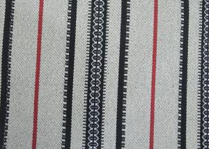 Quality Home Decor Black And White Striped Outdoor Fabric Upholstery Material wholesale