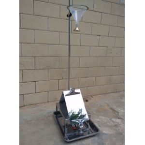 AATCC42 Fabric Impact Penetration Tester with 610mm Cone Height 335x285x1080mm