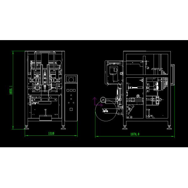 China best price automatic 5-60 (bags)/ (min) fertilizer powder packing machine Stainless steel
