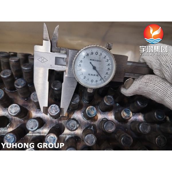 High Frequency Welding HFW Carbon Steel Studded Finned Tubes for Furnace High-Performance