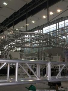 1.7ft x 2.5ft Aluminum Truss Systems for Outdoor Event 2 Years Warranty