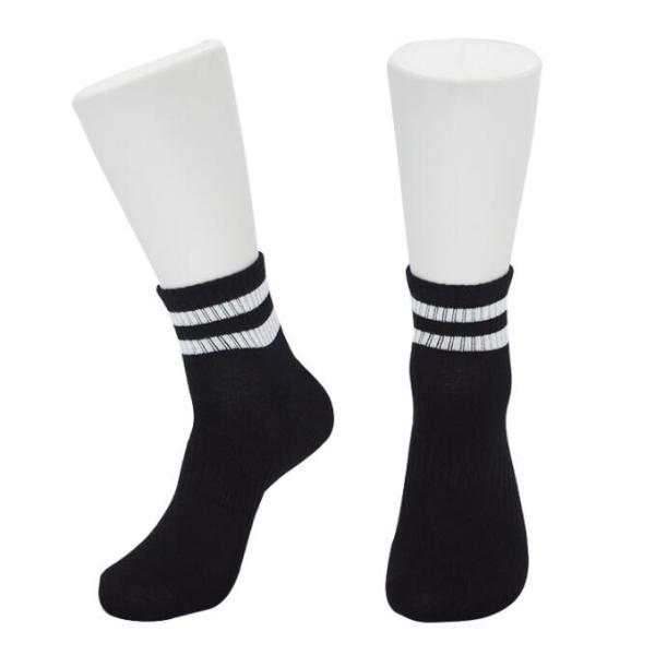 2021Top Manufacturers customized low high cut football socks mens fashion socks accept the customer logo