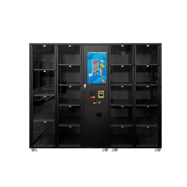 22 Inch Touch Screen Door Bear Doll Locker Vending Machine With Smart System Micron Vending Machine