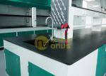 Molded marine edge laboratory countertops for chemical engineering science