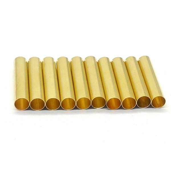 Anodized CNC Machining Services Customized Brass Sleeve Bushing Micro Machining