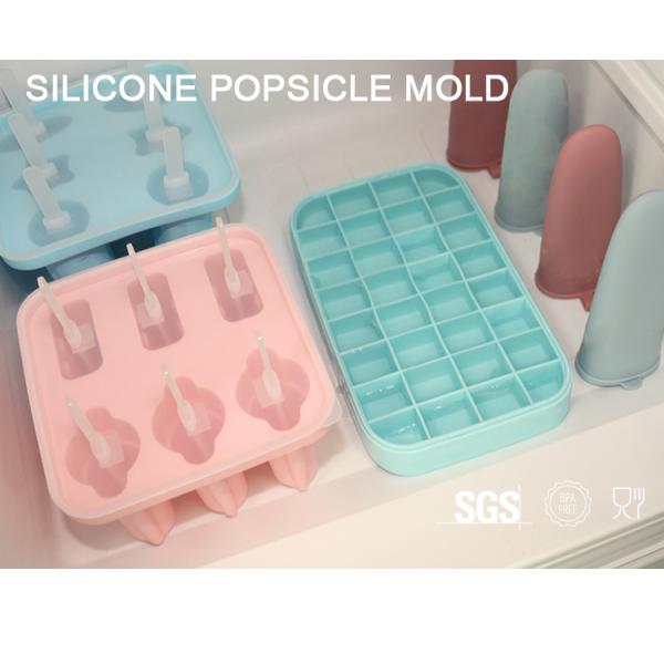 Ice Lolly Personalised Silicone Molds Sustainable With Panton Color