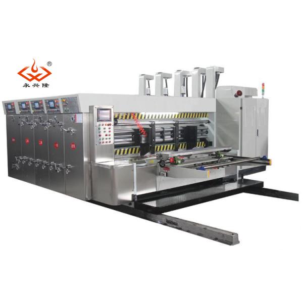 Automatic Making Milk Carton Machine Corrugated Box Printer Slotter Die Cutter