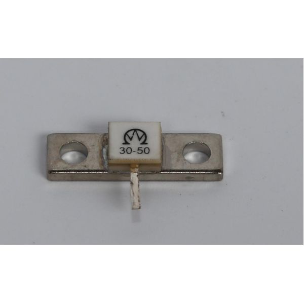 High Power Flange Resistor with 1.2~1.3 Standing Wave Ratio Plastic Package and Cermet Technology