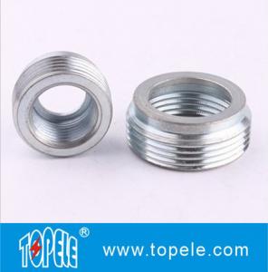 Quality Electrical IMC Conduit And Fittings 3/4” to 1/2” Zinc Plated Steel Reducing Bushing, Threaded Reducer wholesale