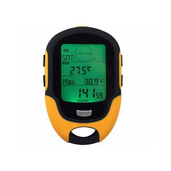 FR500 Waterproof Digital Compass Altimeter LCD Digital Barometer Hygrometer