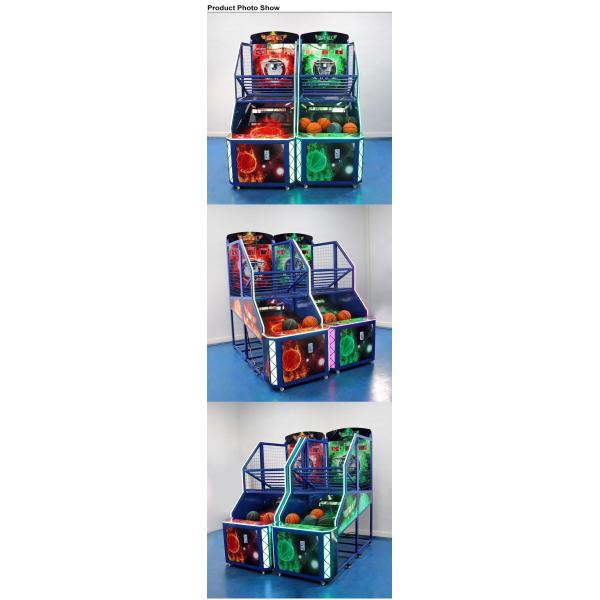 Commercial Street Basketball Shooting Game Machine 12 Months Warranty