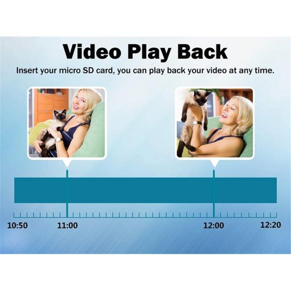 Unistone 4CH Outdoor Wireless Wi-Fi 2MP CCTV Security Camera NVR Kit(US-WC204K01)