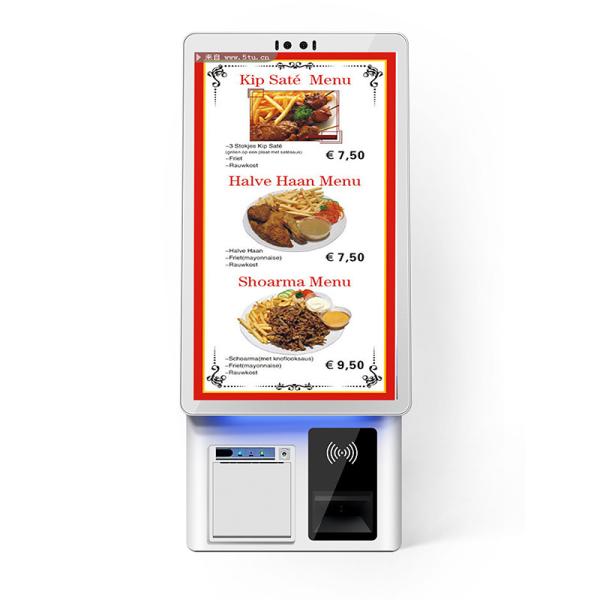 Android/Window 7/8/10 Self Payment Kiosk With User Friendly Interface For Easy