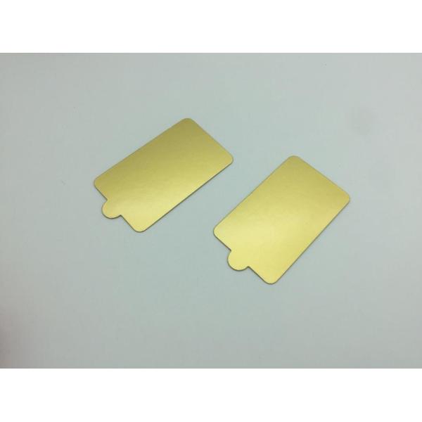 Disposable Rectangle Cake Base Board Moisture Proof 2.2mm Thickness For Pastry Cake