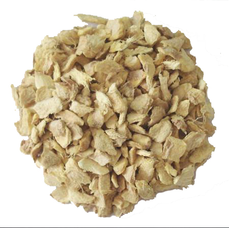 Top Grade China Gold Supplier Bulk Dehydrated Crushed Ginger Chunks