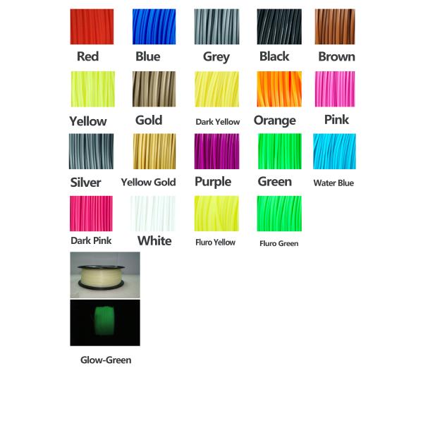 HIPS 3D Printer Filament 1.75 / 3.0mm , Material for 3d printing