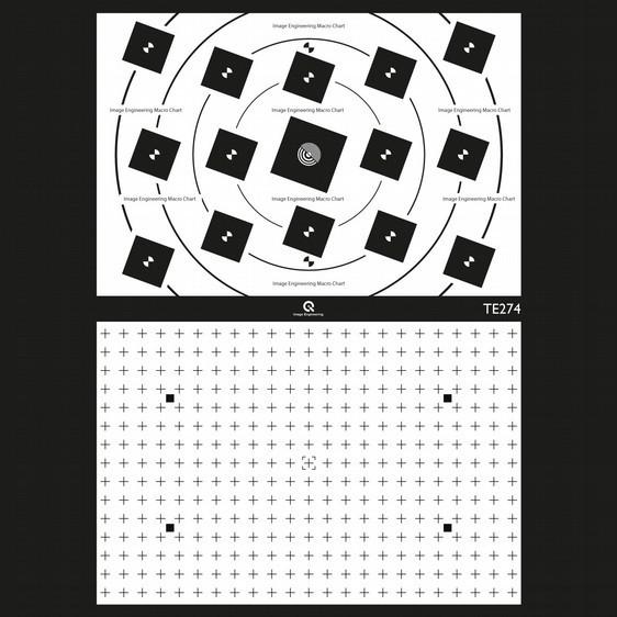 Sine Image Macro Camera Test Chart Resolution / Distortion Analysis Of Macro