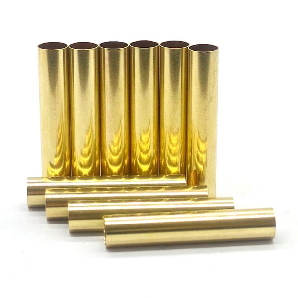 Anodized CNC Machining Services Customized Brass Sleeve Bushing Micro Machining