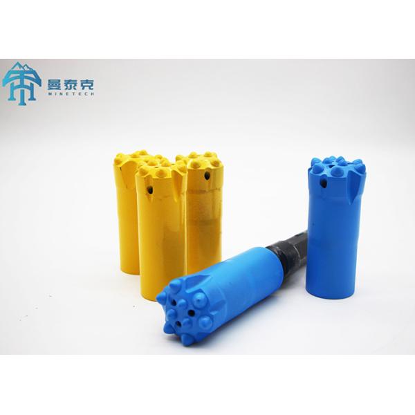 45mm R32 Thread Button Bit with 2 Flushing Holes for Drilling Soft and Loose-Medium Rock