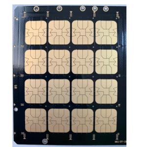 China （0.1-0.4mm）Gold Plating Ultrathin Rigid PCB Board on sale