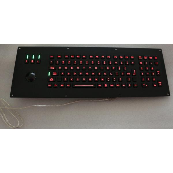 Dynamic IK09 Waterproof Computer Keyboard Panel Mount 20000H MTBF