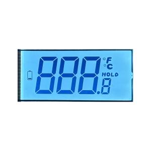 China Positive HTN Segment Code LCD White Blacklight Customizable LCD Display on sale