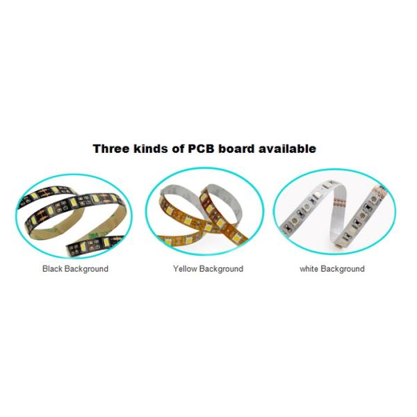 Flexible 5050 Multi Color Led Strip High Brightness For Furniture Decoration