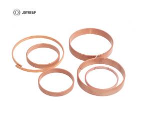 China OEM Phenolic Wear Ring High Load Resin Brown Guiding Ring Fabric Reinforced on sale