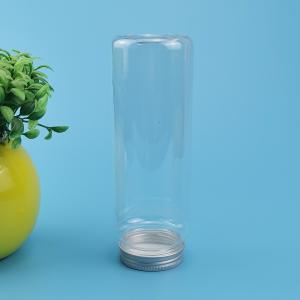 Quality PET Transparent Disposable Beverage Jar With Aluminum Cover wholesale