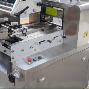 Quality PLC Control Horizontal Flow Wrap Machine , CE Certificated Biscuit Packing Machine wholesale