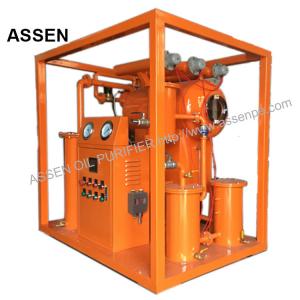 China Economic type High vacuum Insulating Oil Purifying System,Portable Transformer Oil Purifier machine on sale