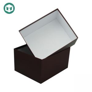 Quality Eco Recyclable Square 157G Gift Cardboard Boxes With Lid wholesale
