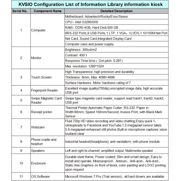 Custom Floor Standing Digital Signage Kiosk For Library Book Display