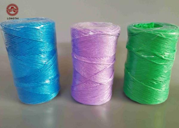 Cheap Colorful Polypropylene Tying Twine 1.5KG Per Spool For Farm And Greenhouse for sale