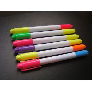 Quality highlighter marker for promotional with logo printing wholesale