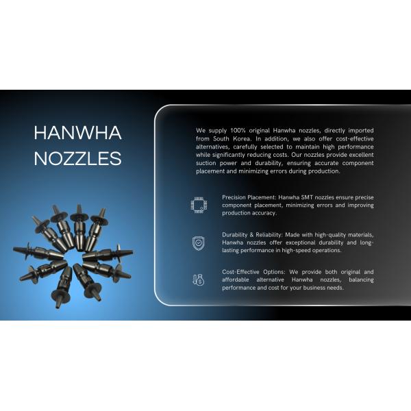 SAMSUNG ADJUSTABLE BACK UP PIN J7500003B HANWHA SMT Spare Parts