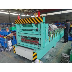 Buy cheap PPGI Roof Tile And IBR Sheet Roll Forming Machine from wholesalers