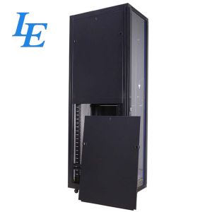 SPCC 19" Rack Enclosure Server Cabinet , Floor Mount Network Rack Customized