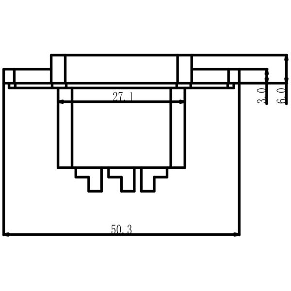 Compact Wiring Harness Connector IEC AC Power Socket Screw Plug Adapter AC Plug Adapter Ear