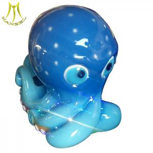 Quality Hansel  indoor children fun centers coin operated fiberglass toys kiddie ride wholesale