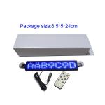 Wifi 4G USB Control Led P6 P8 P10 Car Window Display Screen