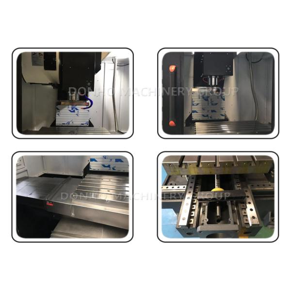 PMI Ball Screw Small Vertical Machining Center For Aluminium Processing
