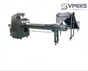 China High Performance Flow Wrapping Machine 50Hz 60Hz 40-230 Bags/Min on sale