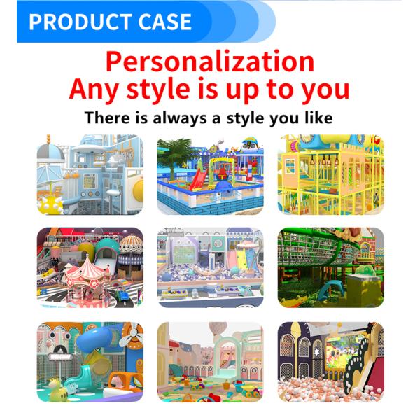 Kids Family Entertainment Center Indoor Soft Playground Children Entertainment Equipment Soft Playground Park